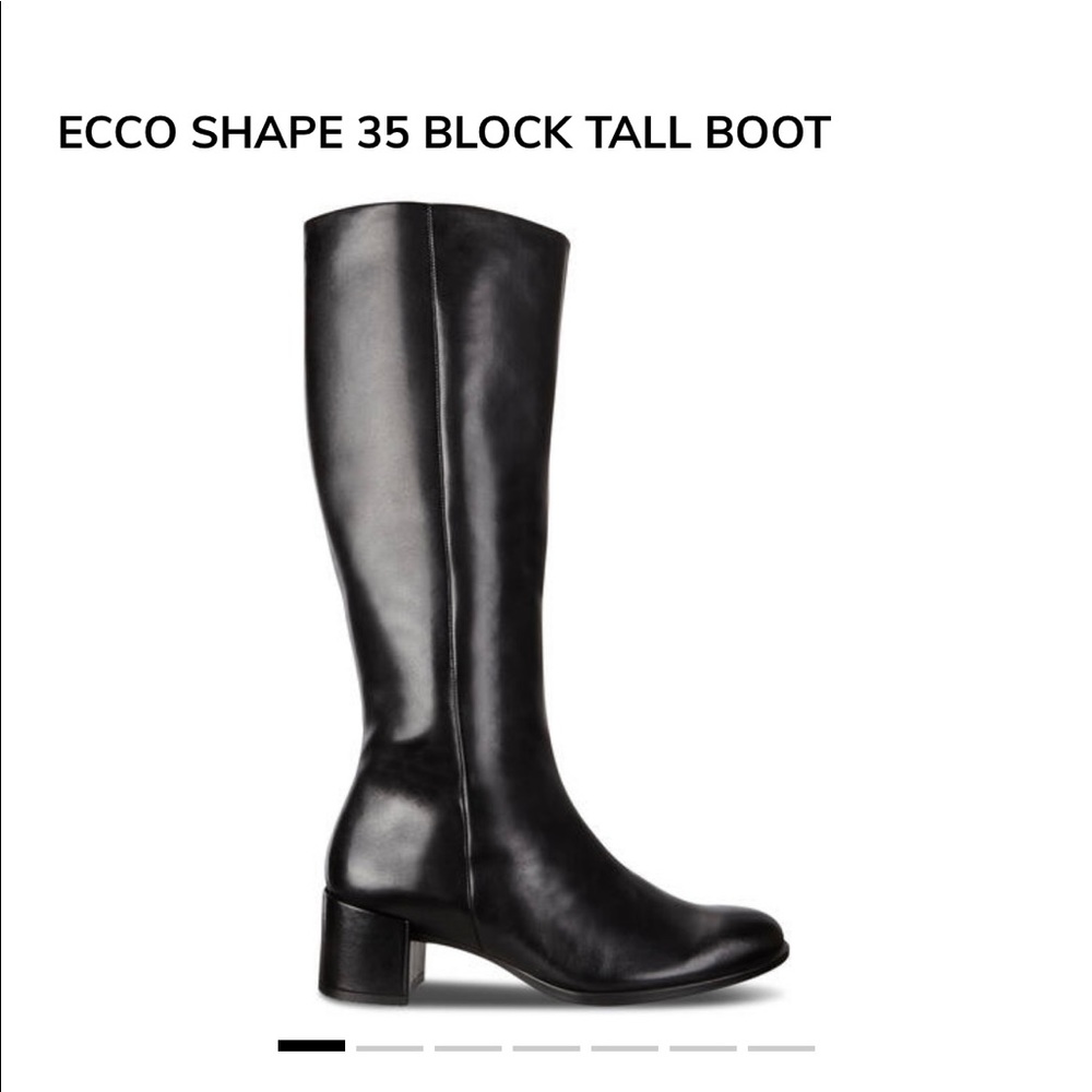 Ecco shape 35 block tall boot